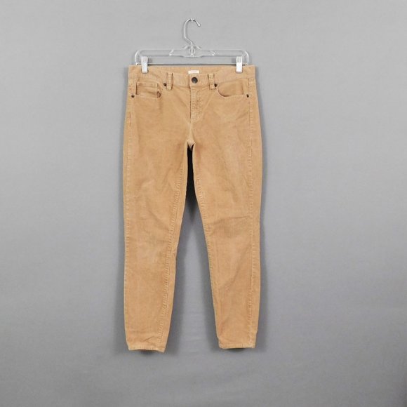 J. Crew Women Brown Corduroy Pants 28 - Picture 1 of 6